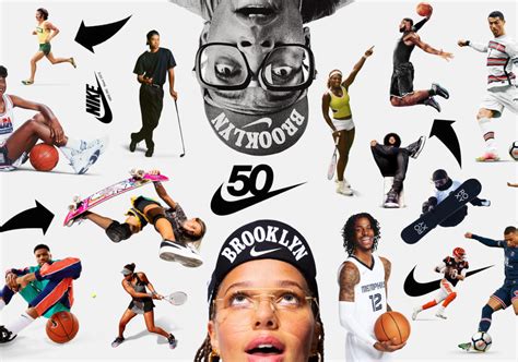 nike 50th anniversary advertisement.